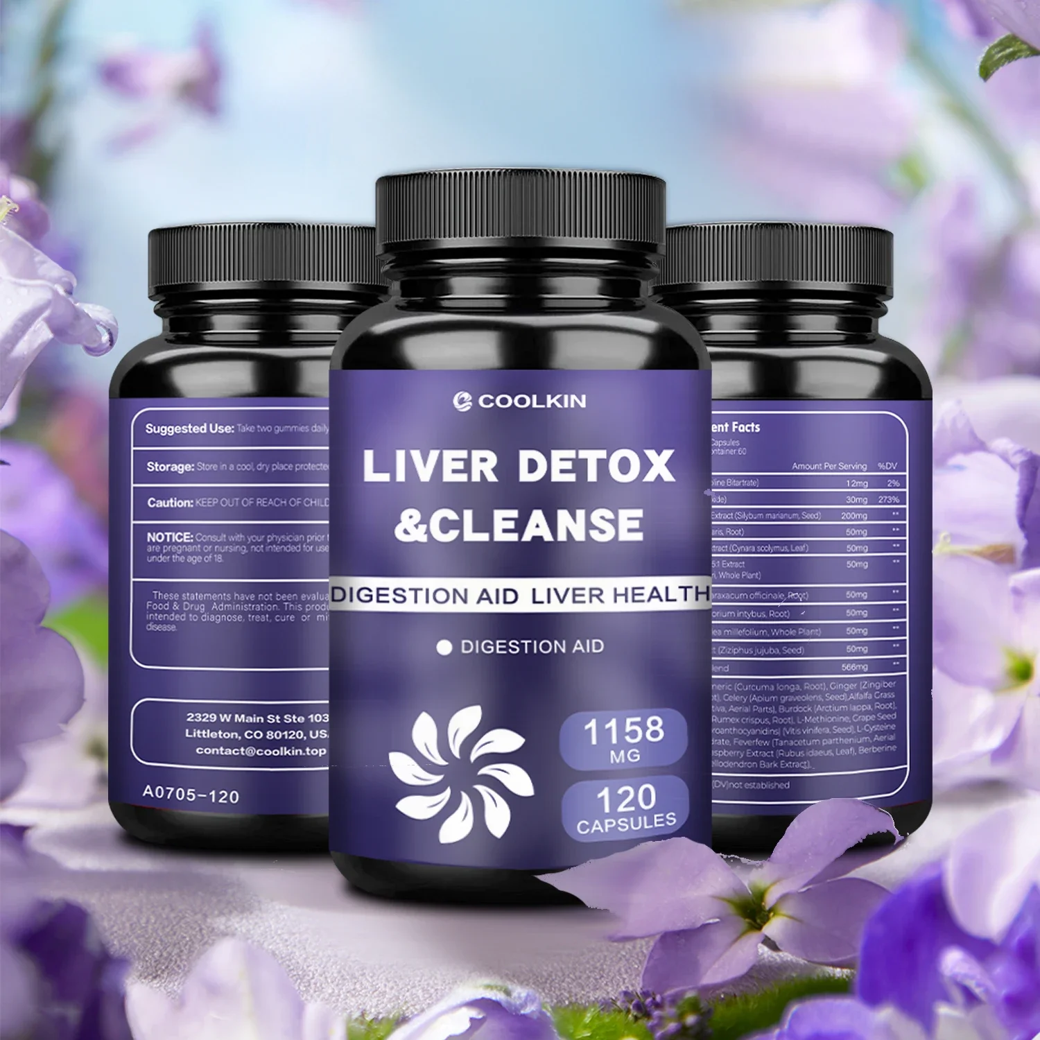 Liver Detox and Cleansing - Supports Gut and Digestive Health and Balanced Metabolism Supplement
Liver Detox and Cleansing - Supports Gut and Digestive Health and Balanced Metabolism Supplement