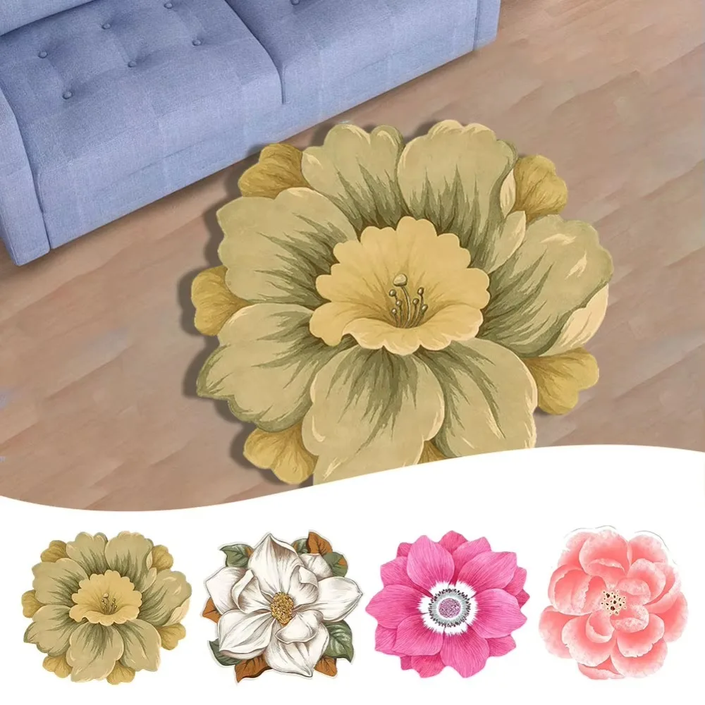 Baby Crawl Special-shaped Flower Carpet Non-slip Peony Lotus Floor Mat Pastoral Soft Floor Mat Living Room
Baby Crawl Special-shaped Flower Carpet Non-slip Peony Lotus Floor Mat Pastoral Soft Floor Mat Living Room