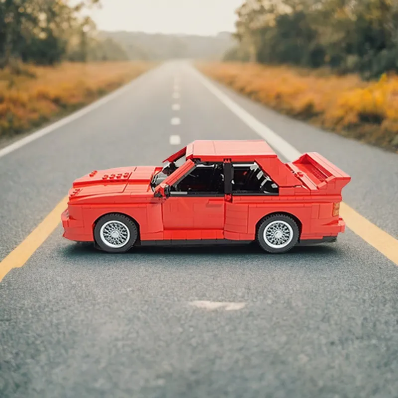 1493 шт. креативные строительные блоки MOC Speed Champion BMW Seed M3 (E30) модель DIY развивающая игрушка детские рождественские подарочные блоки
1493 шт. креативные строительные блоки MOC Speed Champion BMW Seed M3 (E30) модель DIY развивающая игрушка детские рождественские подарочные блоки