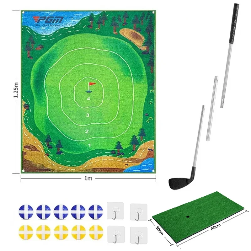 PGM DJD040 Indoor Mini Golf Suspended Dartboard Practice Outdoor Training Aid Trainer Golf Hitting Mat with Clubs
PGM DJD040 Indoor Mini Golf Suspended Dartboard Practice Outdoor Training Aid Trainer Golf Hitting Mat with Clubs
