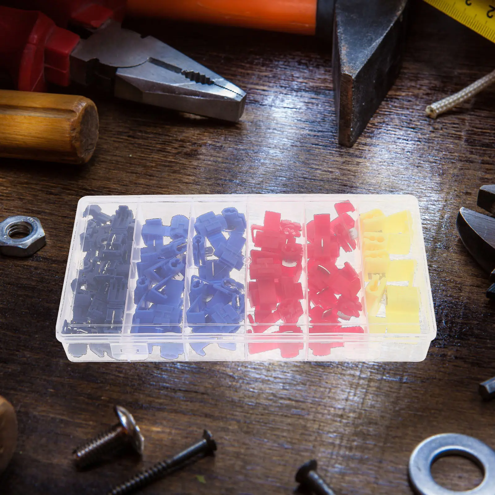 158pcs Wire Crimp Connectors Assortment Kit Electrical Terminals Quick Connection Portable Storage Box Crimp Wire Connectors
158pcs Wire Crimp Connectors Assortment Kit Electrical Terminals Quick Connection Portable Storage Box Crimp Wire Connectors