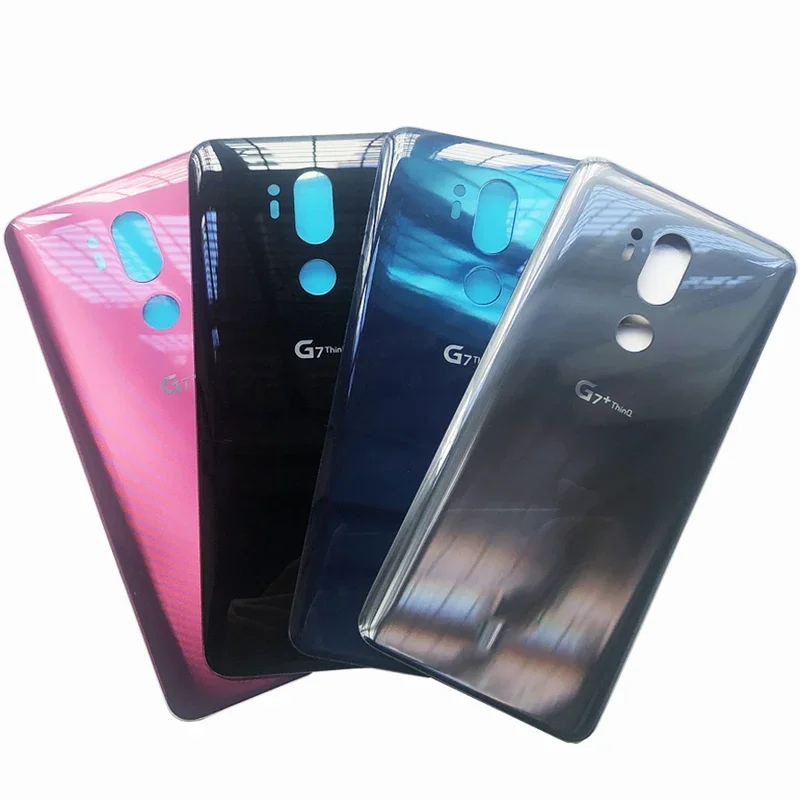 Задняя крышка батарейного отсека для LG G7 G7 ThinQ G710, задняя панель с клейкими запасными частями
Задняя крышка батарейного отсека для LG G7 G7 ThinQ G710, задняя панель с клейкими запасными частями