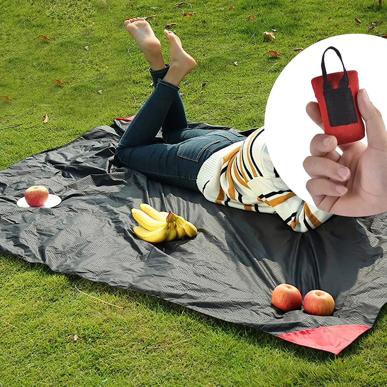 Outdoor Picnic Mat Nylon Pocket Waterproof Beach Mat Camping Picnic Blanket Lightweight Travel Folding Mini Picnic Carpet Pad
Outdoor Picnic Mat Nylon Pocket Waterproof Beach Mat Camping Picnic Blanket Lightweight Travel Folding Mini Picnic Carpet Pad