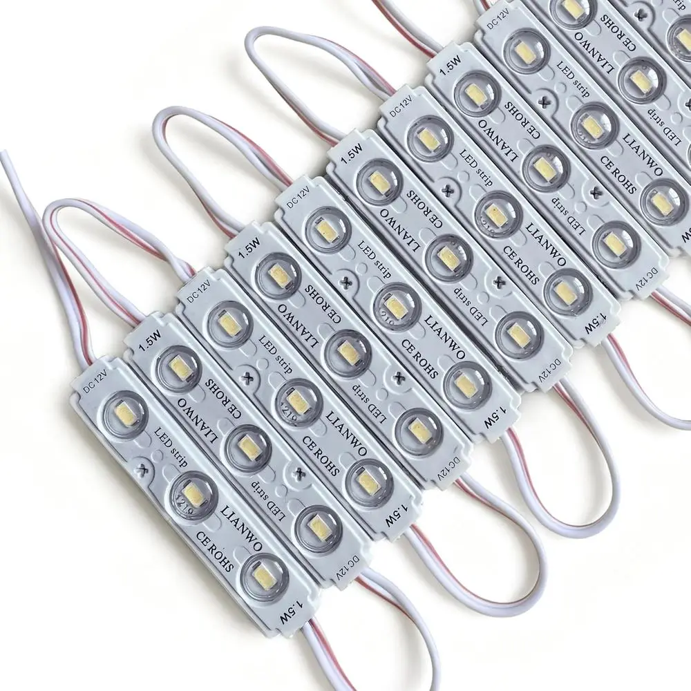 Суперяркие светодиоды 200 шт., 3 LED, белые, 5630 5730 SMD, 40-45 лм на светодиод, водонепроницаемые, для декоративного освещения или рекламных вывесок
Суперяркие светодиоды 200 шт., 3 LED, белые, 5630 5730 SMD, 40-45 лм на светодиод, водонепроницаемые, для декоративного освещения или рекламных вывесок