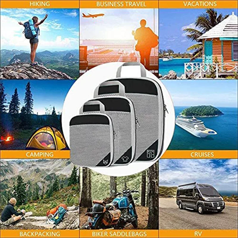 Travel Organiser Kit Luggage Organiser Carrying Net Compressible Handy Storage Bag
Travel Organiser Kit Luggage Organiser Carrying Net Compressible Handy Storage Bag