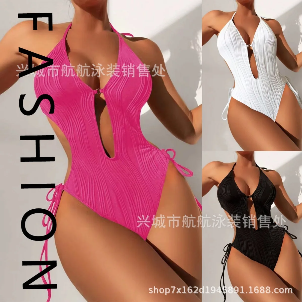2025 new bikini swimsuit women's one-piece sexy backless water wavy bikini multi-color swimsuit
2025 new bikini swimsuit women's one-piece sexy backless water wavy bikini multi-color swimsuit