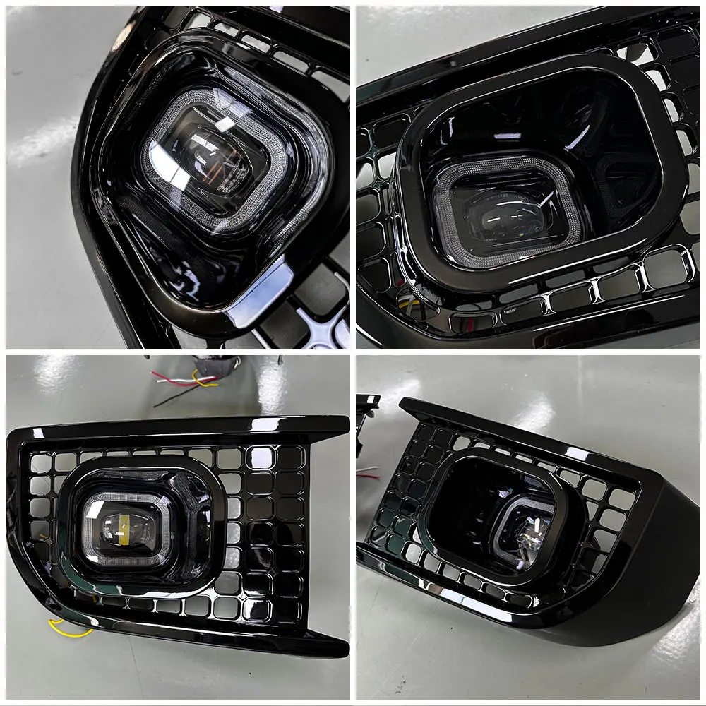LED Fog Lights Kit for Land Rover Defender 90 110 2020-2024 Daytime Running Lights with Lamp Cover Harness New Car Accessory
LED Fog Lights Kit for Land Rover Defender 90 110 2020-2024 Daytime Running Lights with Lamp Cover Harness New Car Accessory