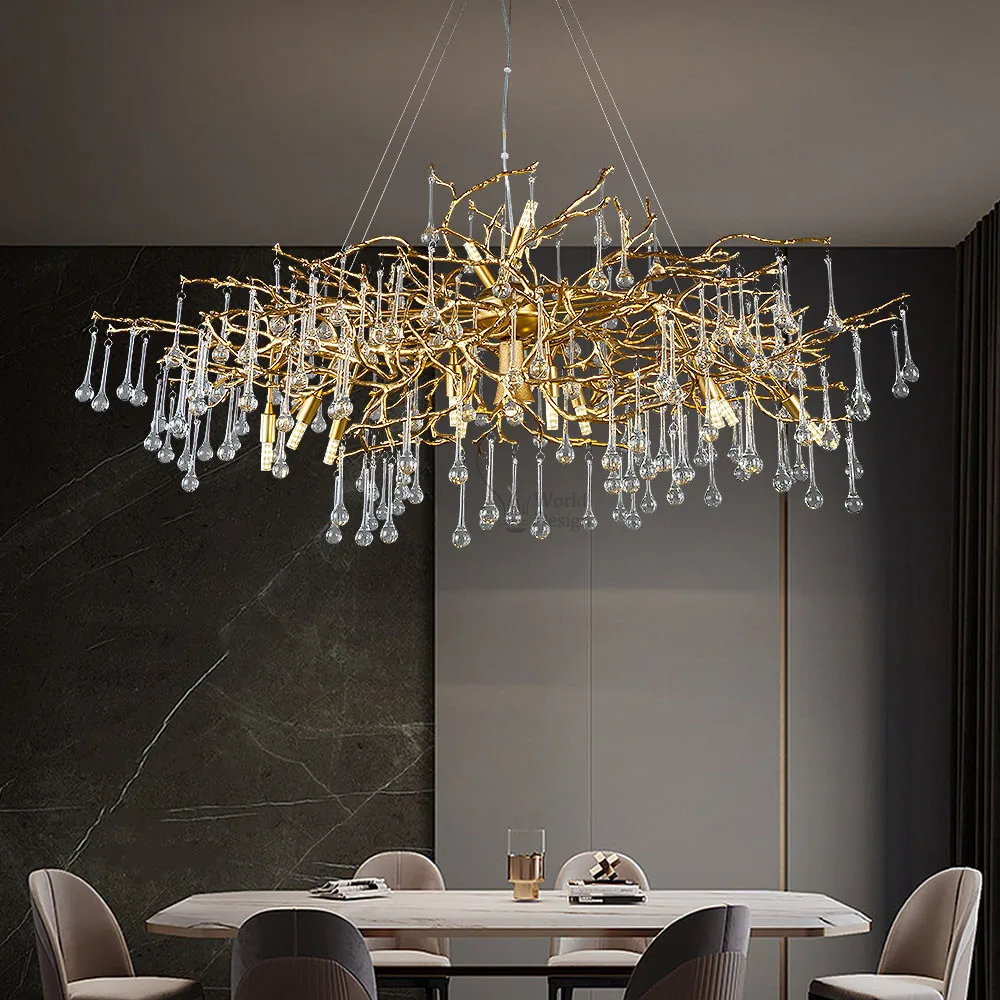 2023 Ceiling Chandelier Crystal Flip-sanded Aluminium Room Decor Lamps for Living Room Chandeliers Lustres Lights Dining Room
2023 Ceiling Chandelier Crystal Flip-sanded Aluminium Room Decor Lamps for Living Room Chandeliers Lustres Lights Dining Room