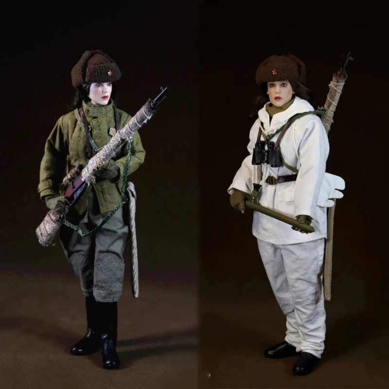 MOETOYS P008 масштаб 1/6 советская снайперская женщина со снегом ccamouflag экшн-фигурка 12 дюймов солдат полный комплект Коллекционная модель игрушки Поклонники
MOETOYS P008 масштаб 1/6 советская снайперская женщина со снегом ccamouflag экшн-фигурка 12 дюймов солдат полный комплект Коллекционная модель игрушки Поклонники