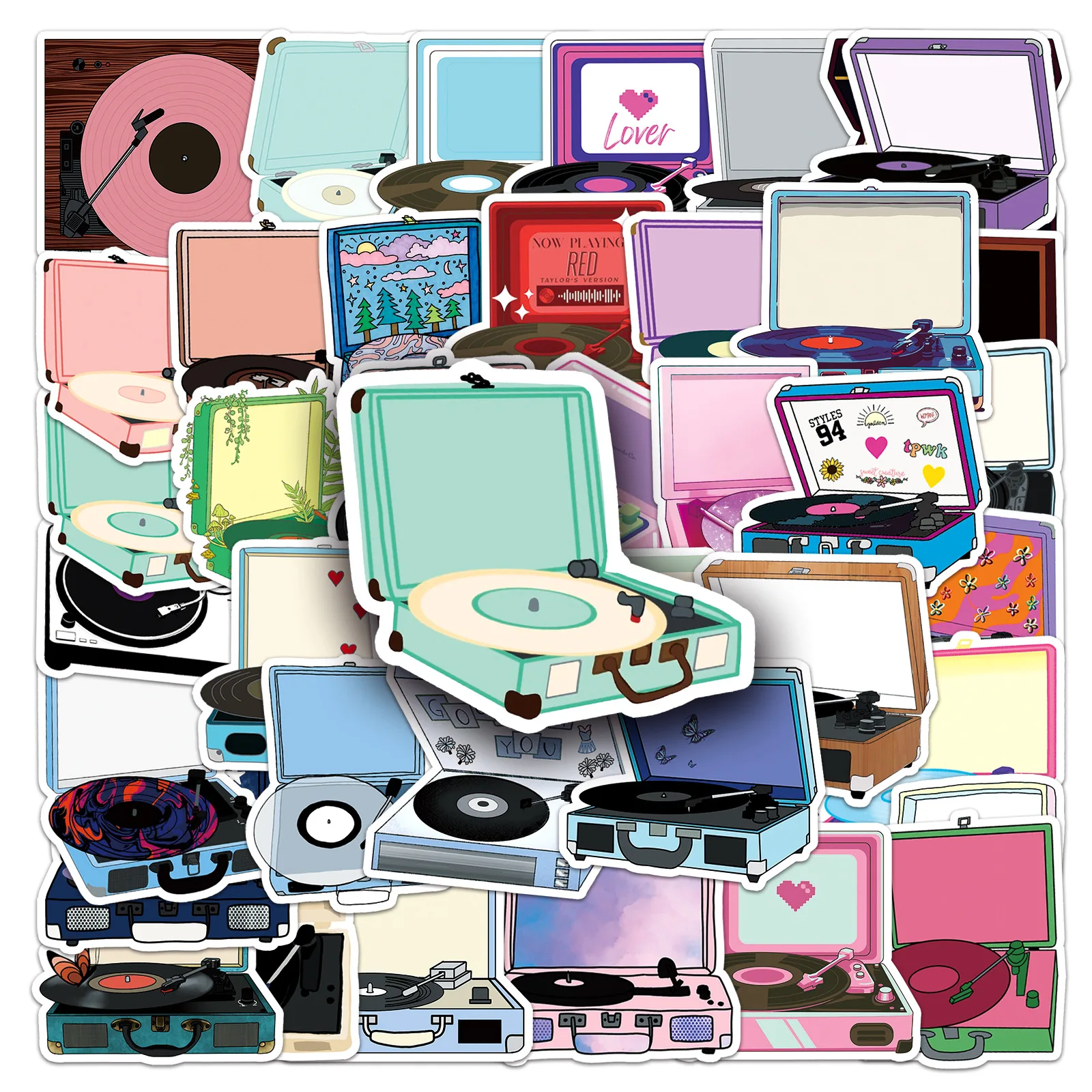 10/50PCS Cartoon Record Player Graffiti Sticker Personality Creative DIY Motorcycle Helmet Mobile Phone Case Waterproof Decal
10/50PCS Cartoon Record Player Graffiti Sticker Personality Creative DIY Motorcycle Helmet Mobile Phone Case Waterproof Decal