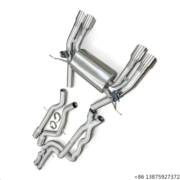 Stainless Steel Exhaust Downpipe Mid Pipe for M2 M2C F87 3.0T 2015-2019 High Flow Racing Performance Direct Fit
Stainless Steel Exhaust Downpipe Mid Pipe for M2 M2C F87 3.0T 2015-2019 High Flow Racing Performance Direct Fit