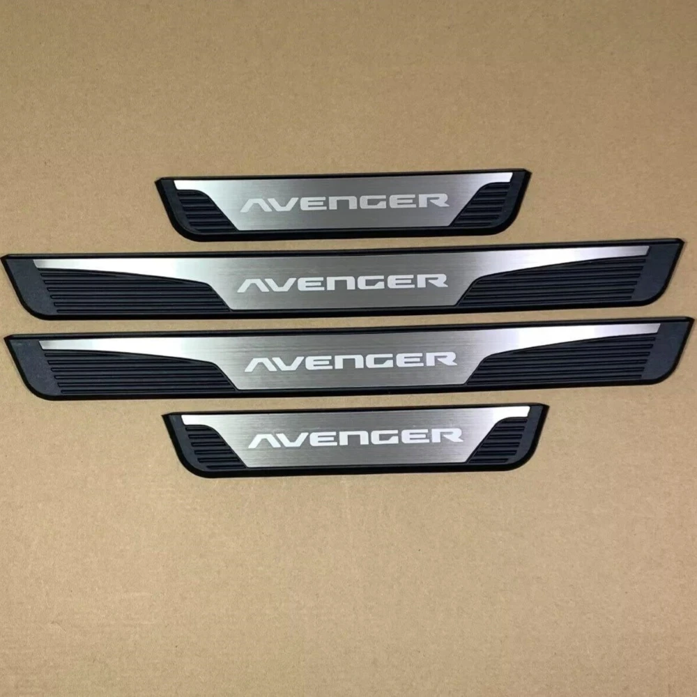 For Jeep Avenger 2022 2023 2024 2025 2026 2027 Car Door Sill Plate Stainless Steel Plastic Cover Stickers Auto Parts Accessories
For Jeep Avenger 2022 2023 2024 2025 2026 2027 Car Door Sill Plate Stainless Steel Plastic Cover Stickers Auto Parts Accessories