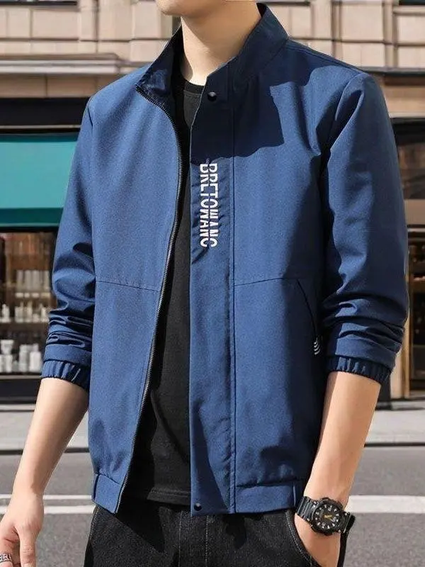 Spring Casual Hooded Jaet Men's Faionable Versatile Top Layered Stand Fit Autumn Busin Wear Thiened Breathable
Spring Casual Hooded Jaet Men's Faionable Versatile Top Layered Stand Fit Autumn Busin Wear Thiened Breathable