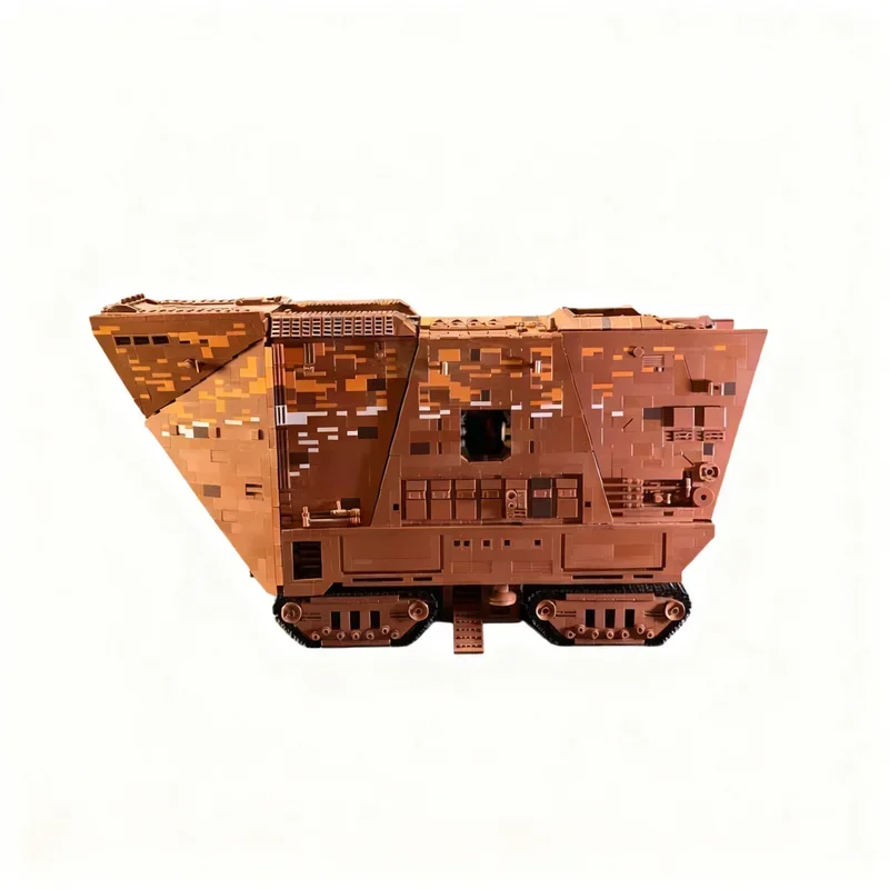 7346PCS MOC Space War Sandcrawler Model Building Blocks Creative Assembly Display Home Decor Construction Gift Premium Shelf Set
7346PCS MOC Space War Sandcrawler Model Building Blocks Creative Assembly Display Home Decor Construction Gift Premium Shelf Set