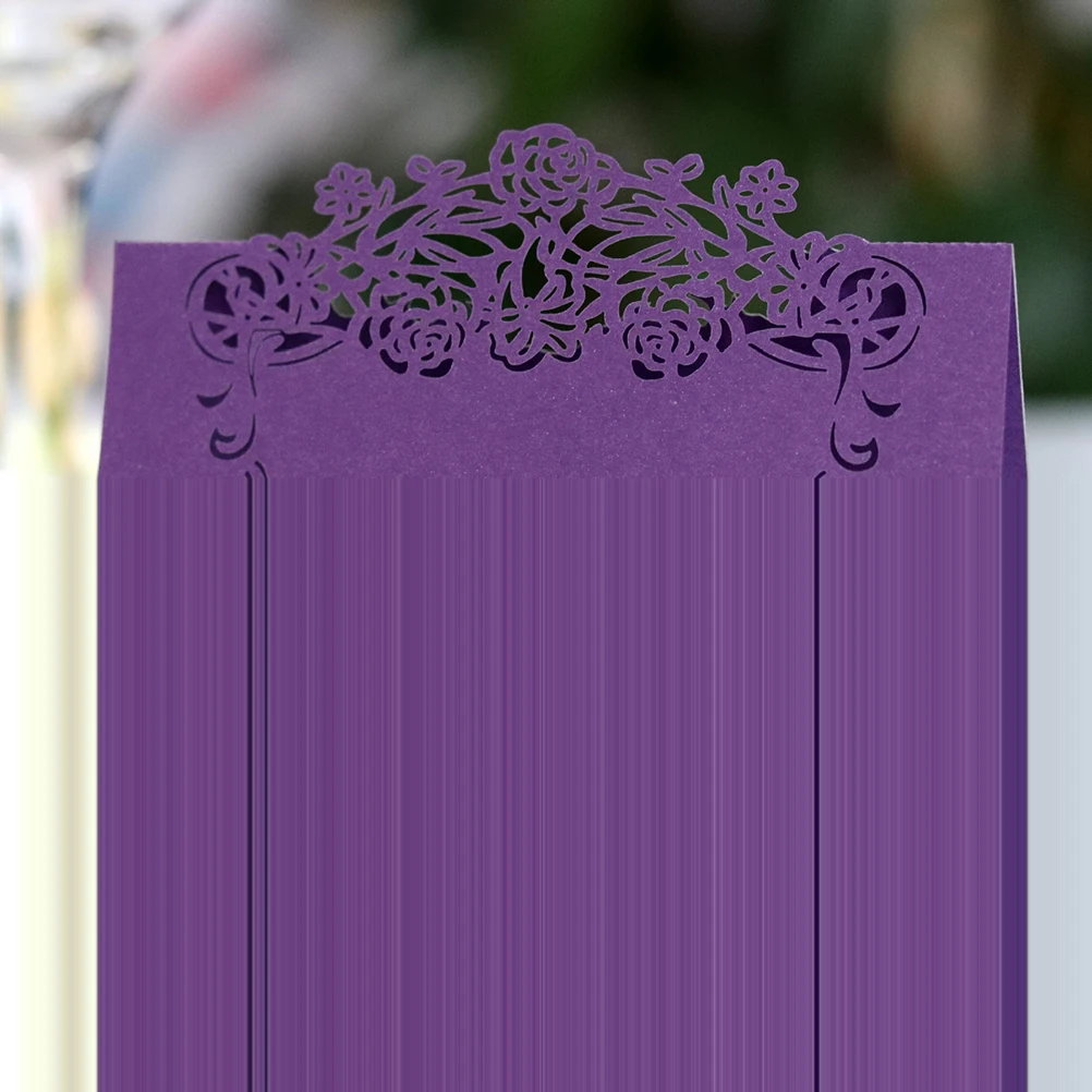 50pcs Seat Cards Burgundy Paper Place Name Card Wedding Party Banquet Feast Table Settings Dining Invitations Holder
50pcs Seat Cards Burgundy Paper Place Name Card Wedding Party Banquet Feast Table Settings Dining Invitations Holder