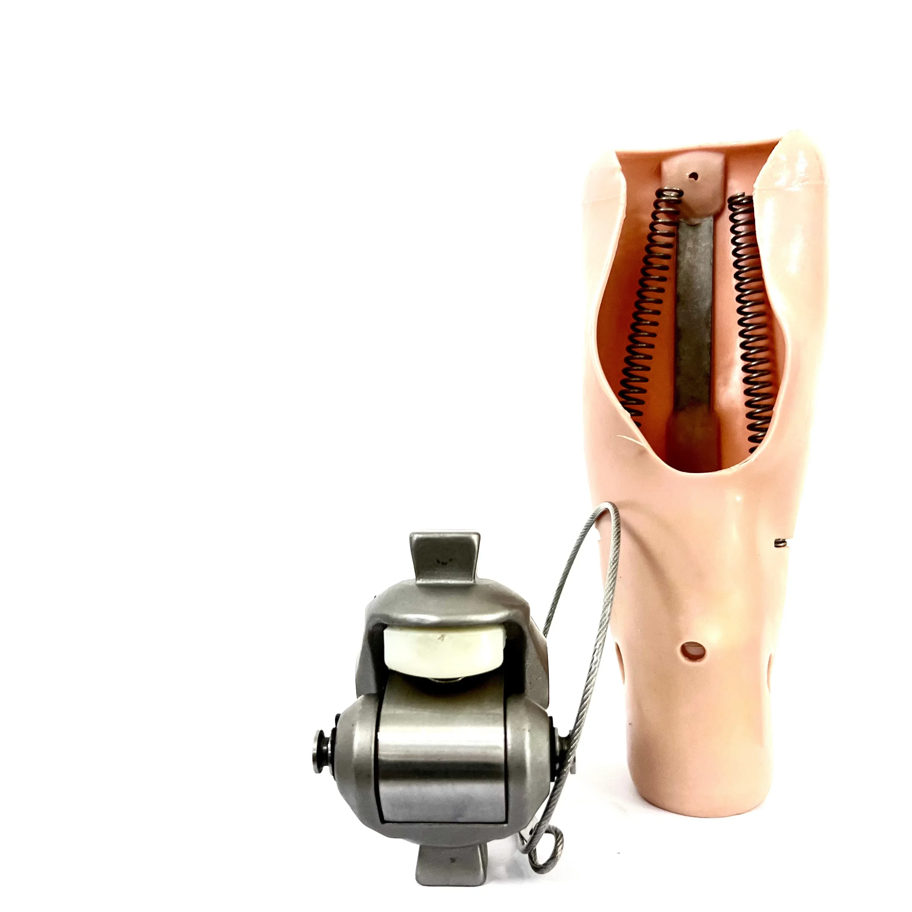 titanium knee prosthesis Single Axis Weight Bearing prosthetic knee joint With Self Lock Function and Extension Assist
titanium knee prosthesis Single Axis Weight Bearing prosthetic knee joint With Self Lock Function and Extension Assist
