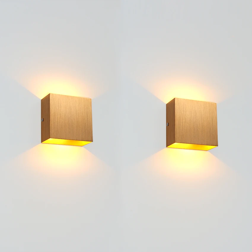 Modern LED Wall Light Gold and Silver Indoor Home Decor Nordic Living Room Kitchen Hall Bedroom Lamp Square Wall Lamp LP-215
Modern LED Wall Light Gold and Silver Indoor Home Decor Nordic Living Room Kitchen Hall Bedroom Lamp Square Wall Lamp LP-215