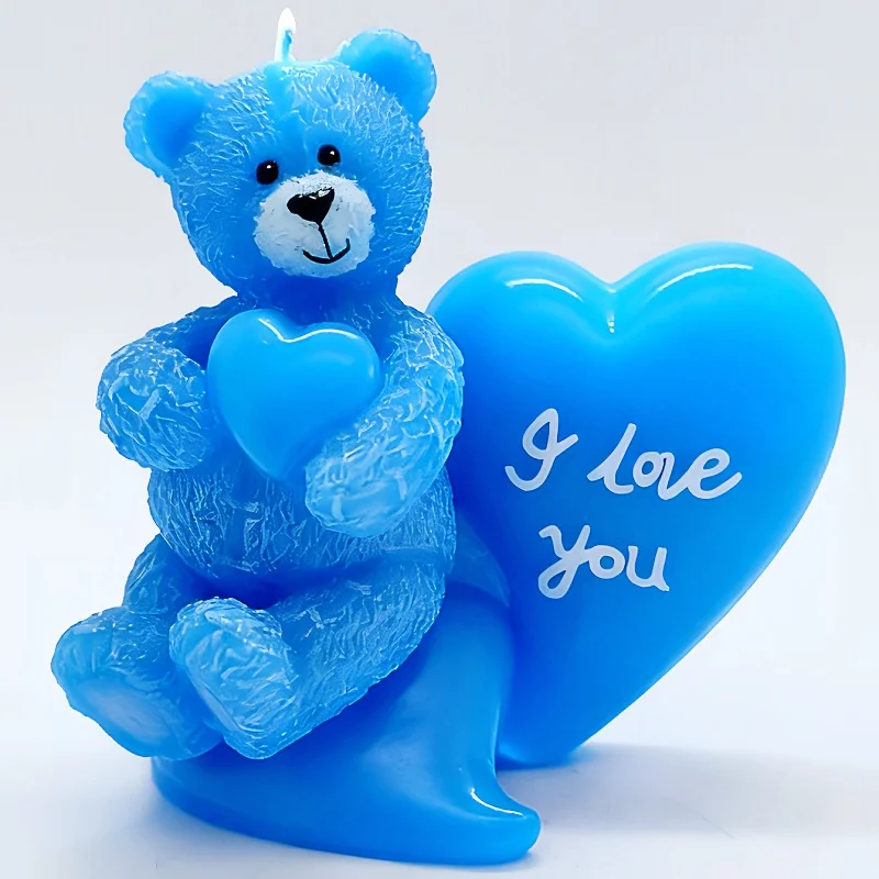 Love Bear Incense Candle Silicone Mold DIY Candle Gypsum Making Kit Handmade Resin Valentine's Day Decoration
Love Bear Incense Candle Silicone Mold DIY Candle Gypsum Making Kit Handmade Resin Valentine's Day Decoration