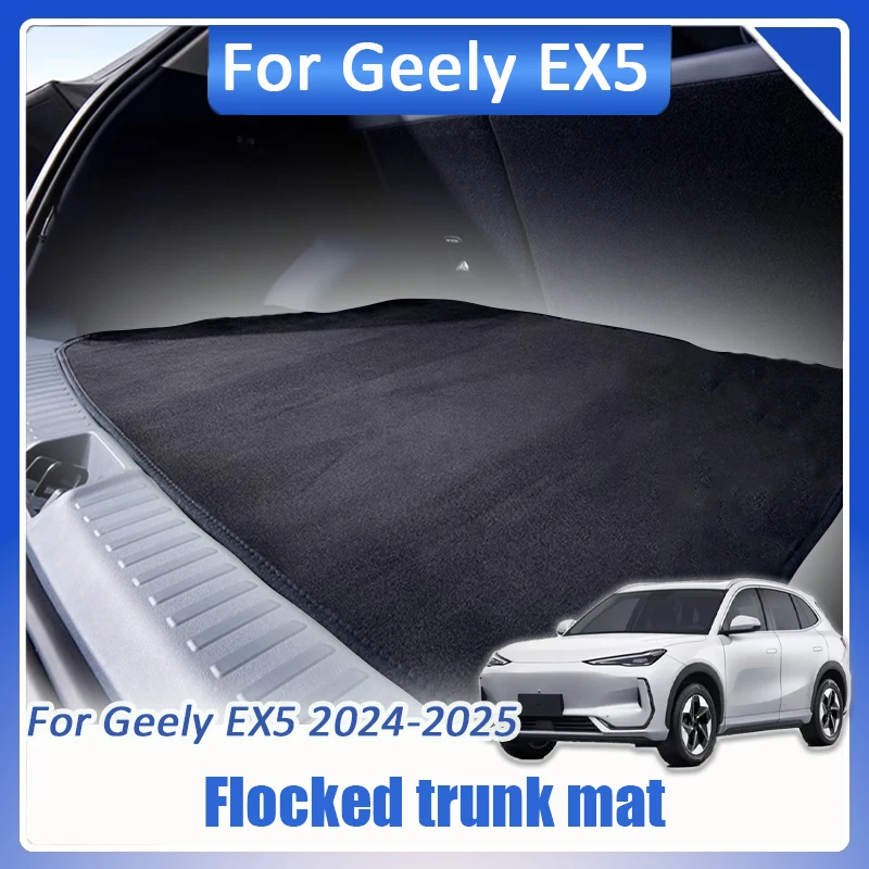 For Geely EX5 Galaxy E5 2024 2025 2026 Flocked trunk liner Faux Suede Car Trunk Mat Custom Luxury Flocked Floor Protector
For Geely EX5 Galaxy E5 2024 2025 2026 Flocked trunk liner Faux Suede Car Trunk Mat Custom Luxury Flocked Floor Protector