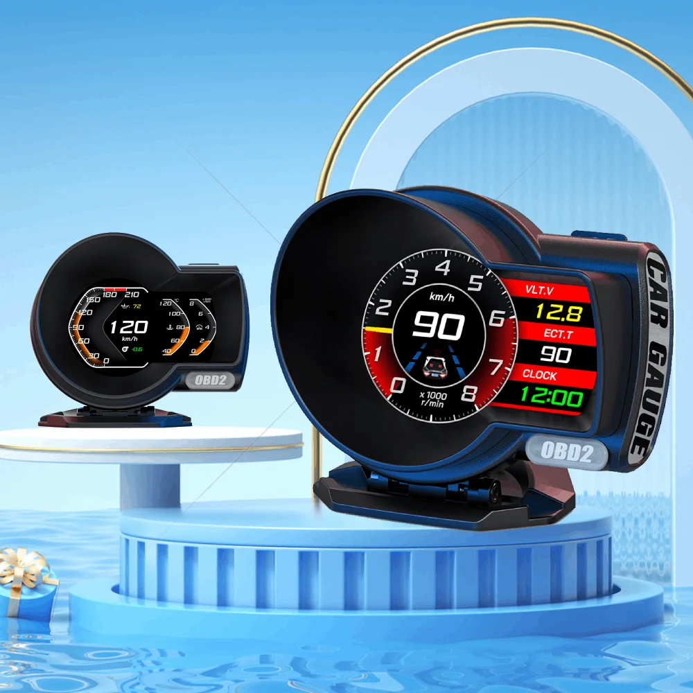 2024 Product F8pro LCD Display GPS+OBD2 Meter Gps Auto Diagnostic Tool Electronics HUD
2024 Product F8pro LCD Display GPS+OBD2 Meter Gps Auto Diagnostic Tool Electronics HUD