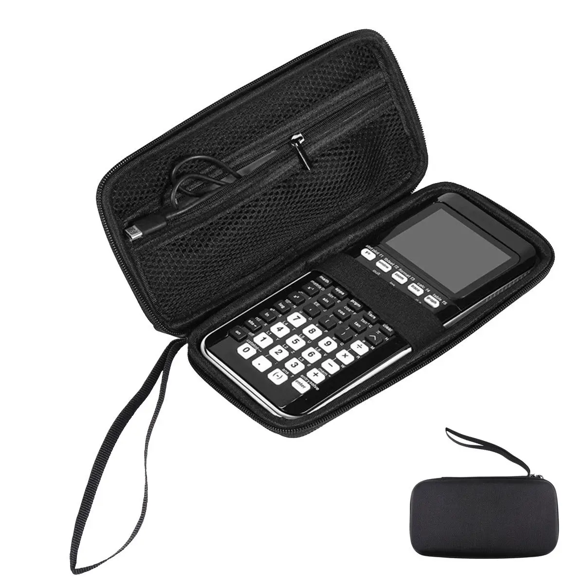 Graphing Calculator Storage Bag Shockproof Water Resistance EVA Case Black Travel Zipper Cable Accessories Storage Fits 83
Graphing Calculator Storage Bag Shockproof Water Resistance EVA Case Black Travel Zipper Cable Accessories Storage Fits 83