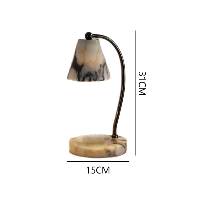 Luxury Marble Table Lamp with LED Light, Modern Bedside Reading Lamp for Bedroom and Living Room Decoration
Luxury Marble Table Lamp with LED Light, Modern Bedside Reading Lamp for Bedroom and Living Room Decoration