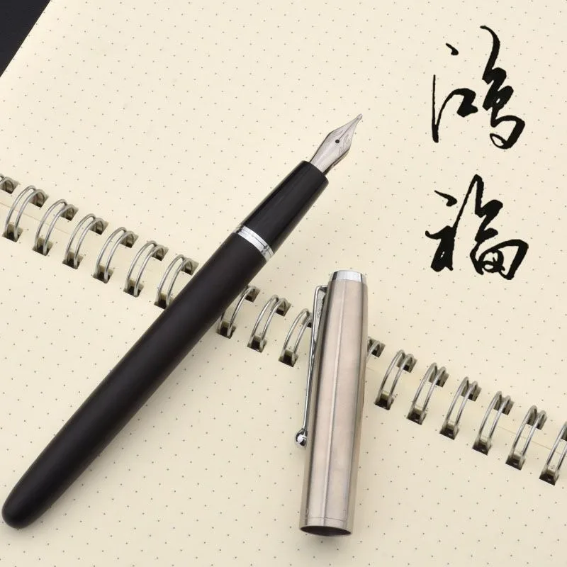 BALAOYE Hand Polishing Long Knife 1.0mm Extra Iridium Fountain Pen Tiger Pattern Wood Collection Calligraphy Practice Ink Pen
BALAOYE Hand Polishing Long Knife 1.0mm Extra Iridium Fountain Pen Tiger Pattern Wood Collection Calligraphy Practice Ink Pen