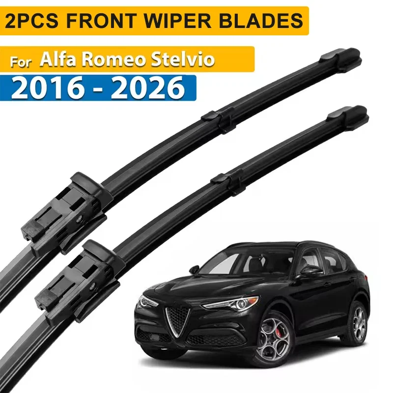 Wiper LHD Front Wiper Blades For Alfa Romeo Stelvio 2016 - 2026 Windshield Windscreen Window Car Rain Brushes 26"+18"
Wiper LHD Front Wiper Blades For Alfa Romeo Stelvio 2016 - 2026 Windshield Windscreen Window Car Rain Brushes 26"+18"
