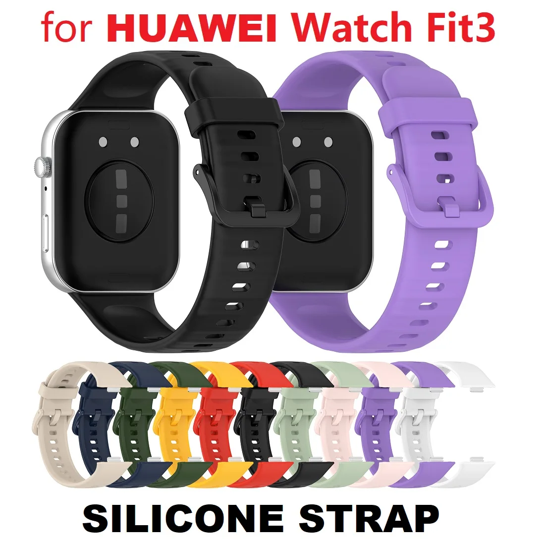 Ремешок для часов Huawei Watch Fit3 / Fit 3, силиконовый браслет для смарт-часов, 30 шт.
Ремешок для часов Huawei Watch Fit3 / Fit 3, силиконовый браслет для смарт-часов, 30 шт.