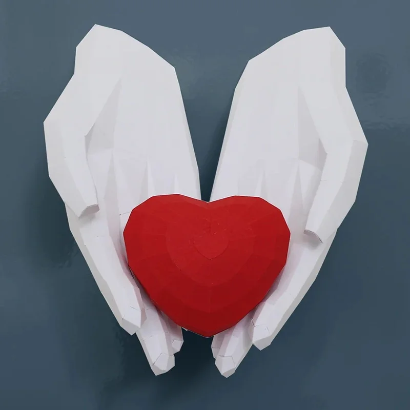 Love In Hand Paper Model Home Room Decor Wedding Wall Decoration Papercraft 3D DIY Puzzles Creative Toys Gifts Proposal Props
Love In Hand Paper Model Home Room Decor Wedding Wall Decoration Papercraft 3D DIY Puzzles Creative Toys Gifts Proposal Props