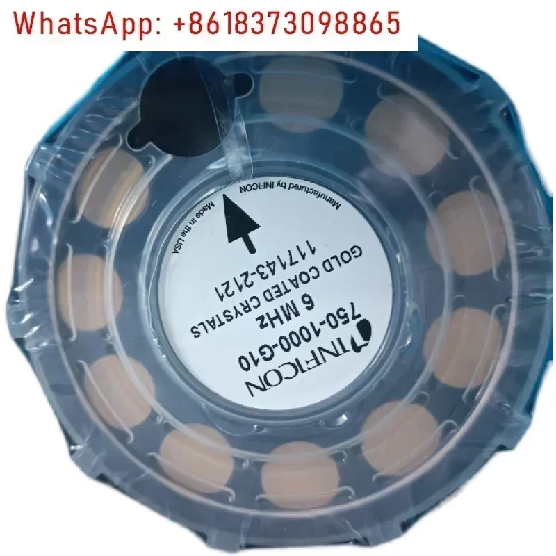 10Pcs 750-1000-G10 6MHZ 6 trillion Gold Coated Crystals
10Pcs 750-1000-G10 6MHZ 6 trillion Gold Coated Crystals