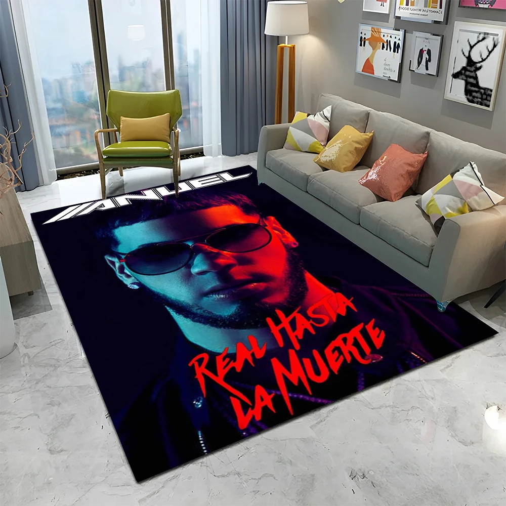 Free Anuel AA Rapper Hip Hop Singer Carpet Rug for Home Living Room Bedroom Sofa Doormat Decor,kids Area Rug Non-slip Floor Mat
Free Anuel AA Rapper Hip Hop Singer Carpet Rug for Home Living Room Bedroom Sofa Doormat Decor,kids Area Rug Non-slip Floor Mat
