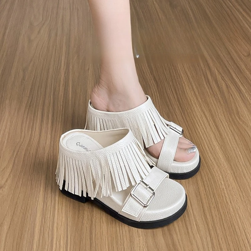 8CM Women's Sandals Bohemia Open Toe Wedge Heel Sandals for Woman Exquisite Vacation Casual Shoes Designer Shoes Sandalias Mujer
8CM Women's Sandals Bohemia Open Toe Wedge Heel Sandals for Woman Exquisite Vacation Casual Shoes Designer Shoes Sandalias Mujer