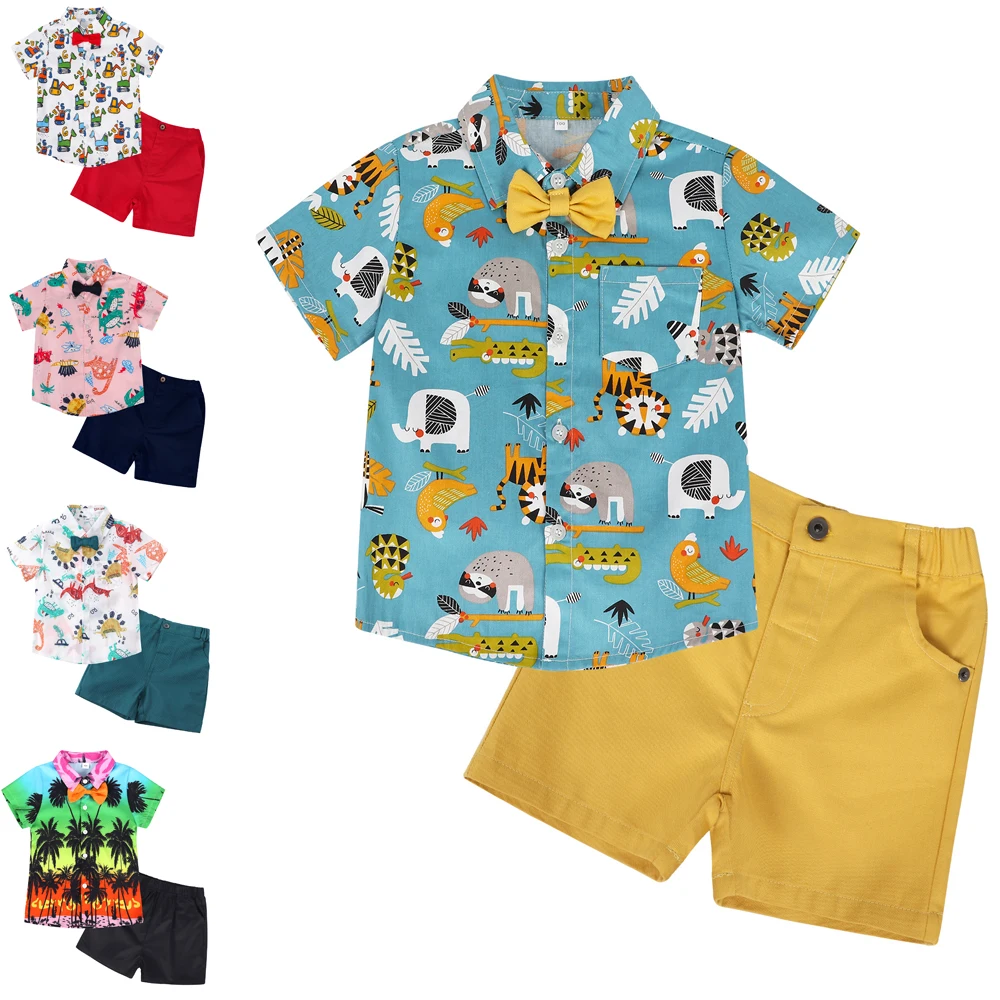 Jurebecia Toddler Boy Hawaiian Short Sets Short Sleeve Button Down Shirts Shorts Suit Kids 2 Piece Summer Clothes With Bow Tie
Jurebecia Toddler Boy Hawaiian Short Sets Short Sleeve Button Down Shirts Shorts Suit Kids 2 Piece Summer Clothes With Bow Tie