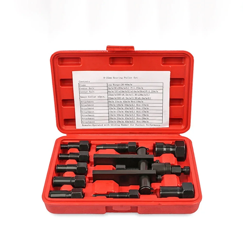 Hot Sale High Quality Inner Bearing Puller Kits Repair 1 Set Bearing Disassembly Bearing Red Removal Bearing Removal Tool
Hot Sale High Quality Inner Bearing Puller Kits Repair 1 Set Bearing Disassembly Bearing Red Removal Bearing Removal Tool