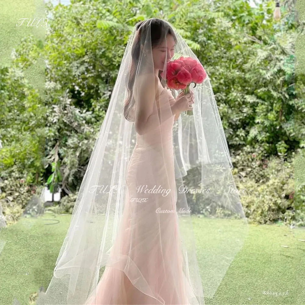 TULX Princess Off the Shoulder Korean Wedding Party Dress Tulle Mermaid Long Pleat Formal Prom Gown Women Corset Evening Dress
TULX Princess Off the Shoulder Korean Wedding Party Dress Tulle Mermaid Long Pleat Formal Prom Gown Women Corset Evening Dress