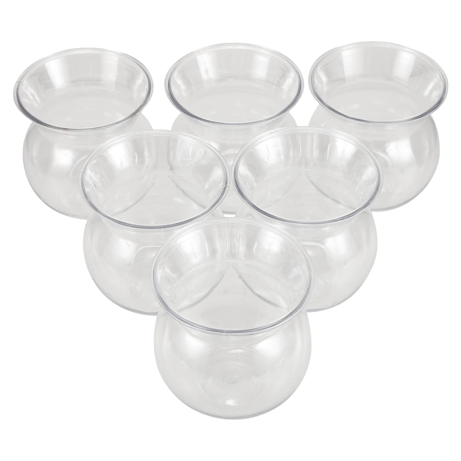 6 Pcs Flower Pot Mini Plastic Vase Desktop Aquarium Miniature Clear Pots For Plants Child Plant Holder Creative Design
6 Pcs Flower Pot Mini Plastic Vase Desktop Aquarium Miniature Clear Pots For Plants Child Plant Holder Creative Design