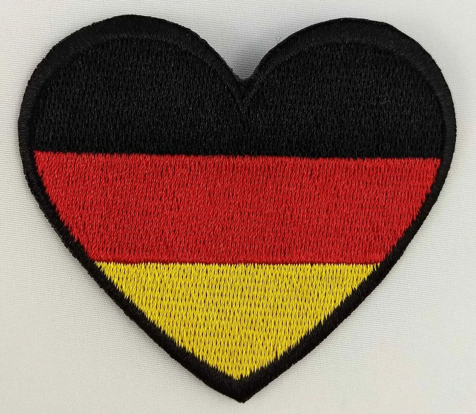 Germany Heart Flag Patch Badge Embroidered Iron On Applique
Germany Heart Flag Patch Badge Embroidered Iron On Applique