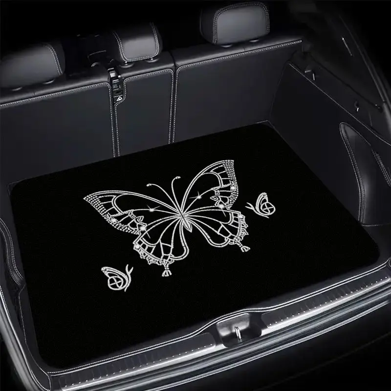 Sporty Red Black Racing Stripe Pattern Universal Car Trunk Mat Anti-Slip Wear-Resistant For Sedan SUV Rear Cargo Liner Protector
Sporty Red Black Racing Stripe Pattern Universal Car Trunk Mat Anti-Slip Wear-Resistant For Sedan SUV Rear Cargo Liner Protector