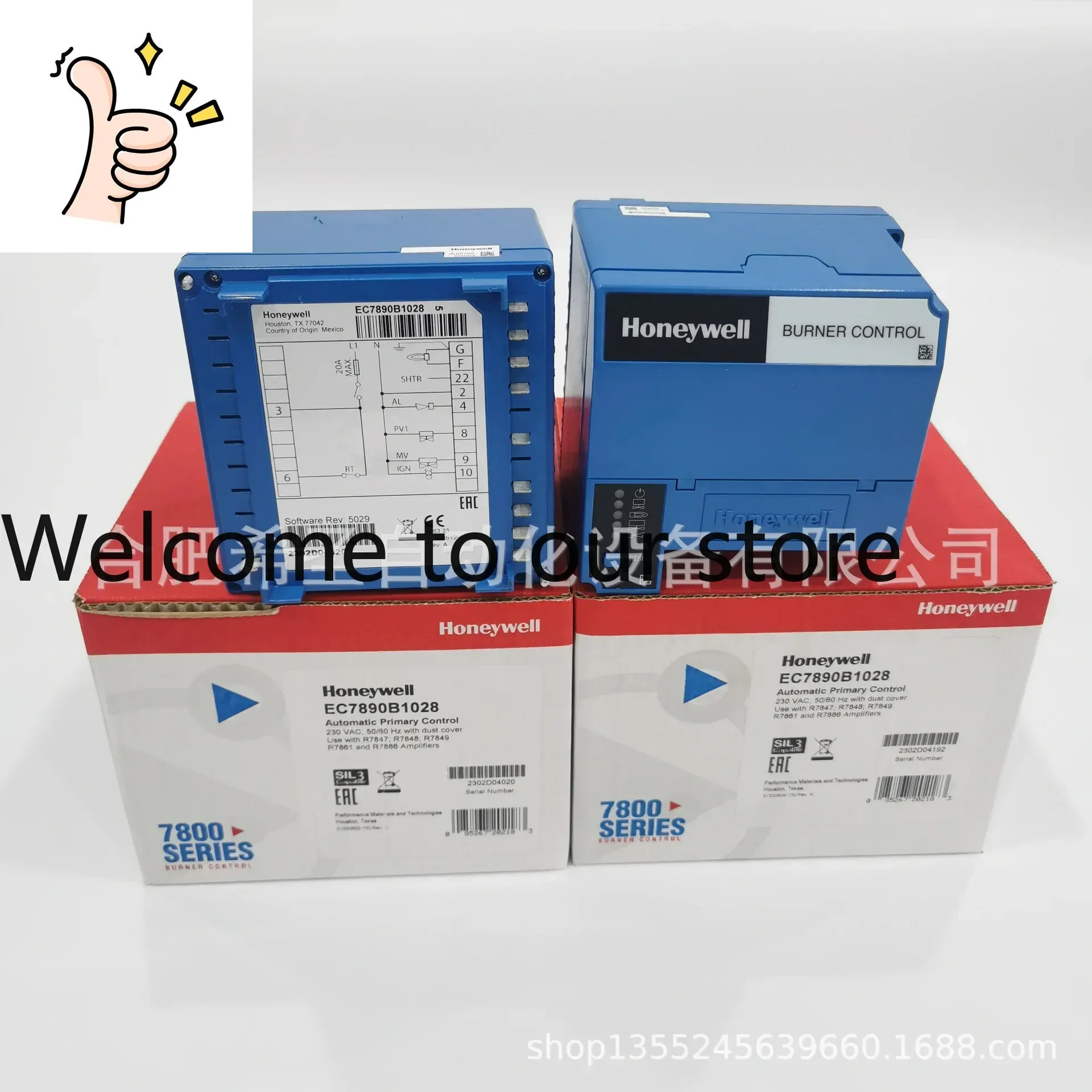 Honeywell Combustion Controller EC7890B1028 Has A Large Amount Of Stock And Is Hot In Stock.
Honeywell Combustion Controller EC7890B1028 Has A Large Amount Of Stock And Is Hot In Stock.