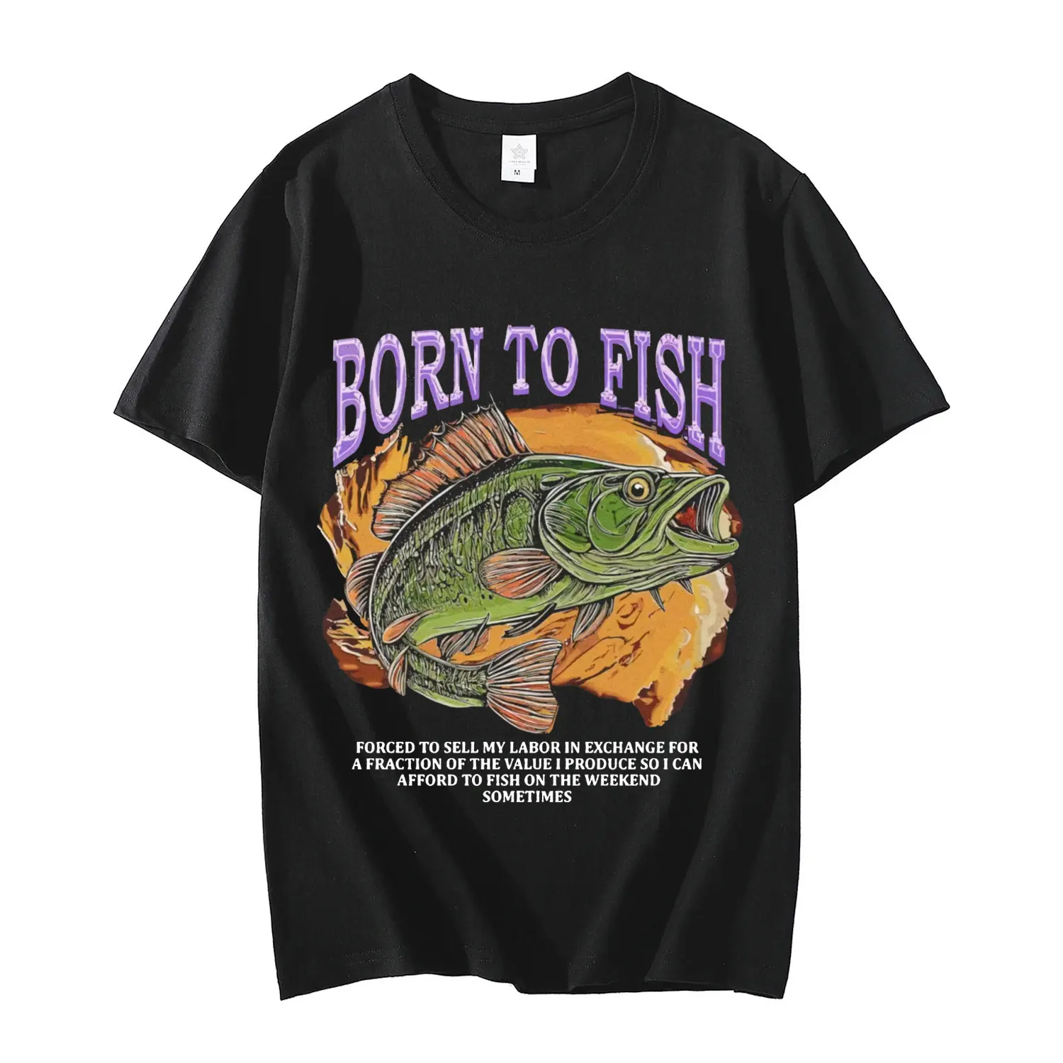 Born To Fish Forced To Sell My Labor T-Shirt Funny Fishing Meme Short Sleeve T-Shirts Men Women Clothing Fashion Vintage T Shirt
Born To Fish Forced To Sell My Labor T-Shirt Funny Fishing Meme Short Sleeve T-Shirts Men Women Clothing Fashion Vintage T Shirt