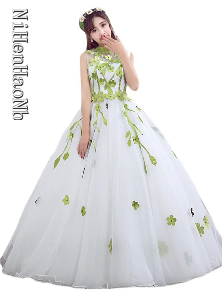 Новинка 2023, длинное платье Quinceanera без рукавов с высоким воротом, цветочное платье больших размеров на молнии, платье для выпускного вечера на заказ
Новинка 2023, длинное платье Quinceanera без рукавов с высоким воротом, цветочное платье больших размеров на молнии, платье для выпускного вечера на заказ