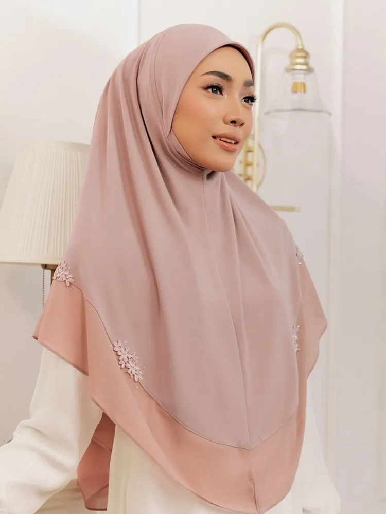 Premium Khimar Stretchy Breathable High Quality One Layer EID Ramadan Muslim Women Islamic Diamond Shape Prayer Hijab
Premium Khimar Stretchy Breathable High Quality One Layer EID Ramadan Muslim Women Islamic Diamond Shape Prayer Hijab