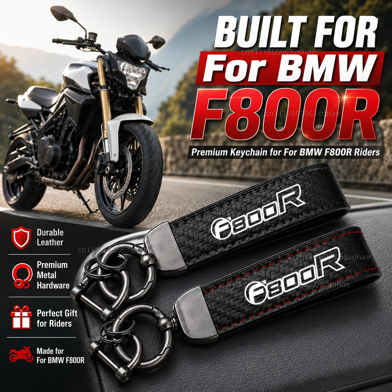 High-Grade Leather Motorcycle Keychain Holder Keyring Accessories For BMW F800R F 800R 800 R 2009-2016 2011 2012 2013 2014
High-Grade Leather Motorcycle Keychain Holder Keyring Accessories For BMW F800R F 800R 800 R 2009-2016 2011 2012 2013 2014