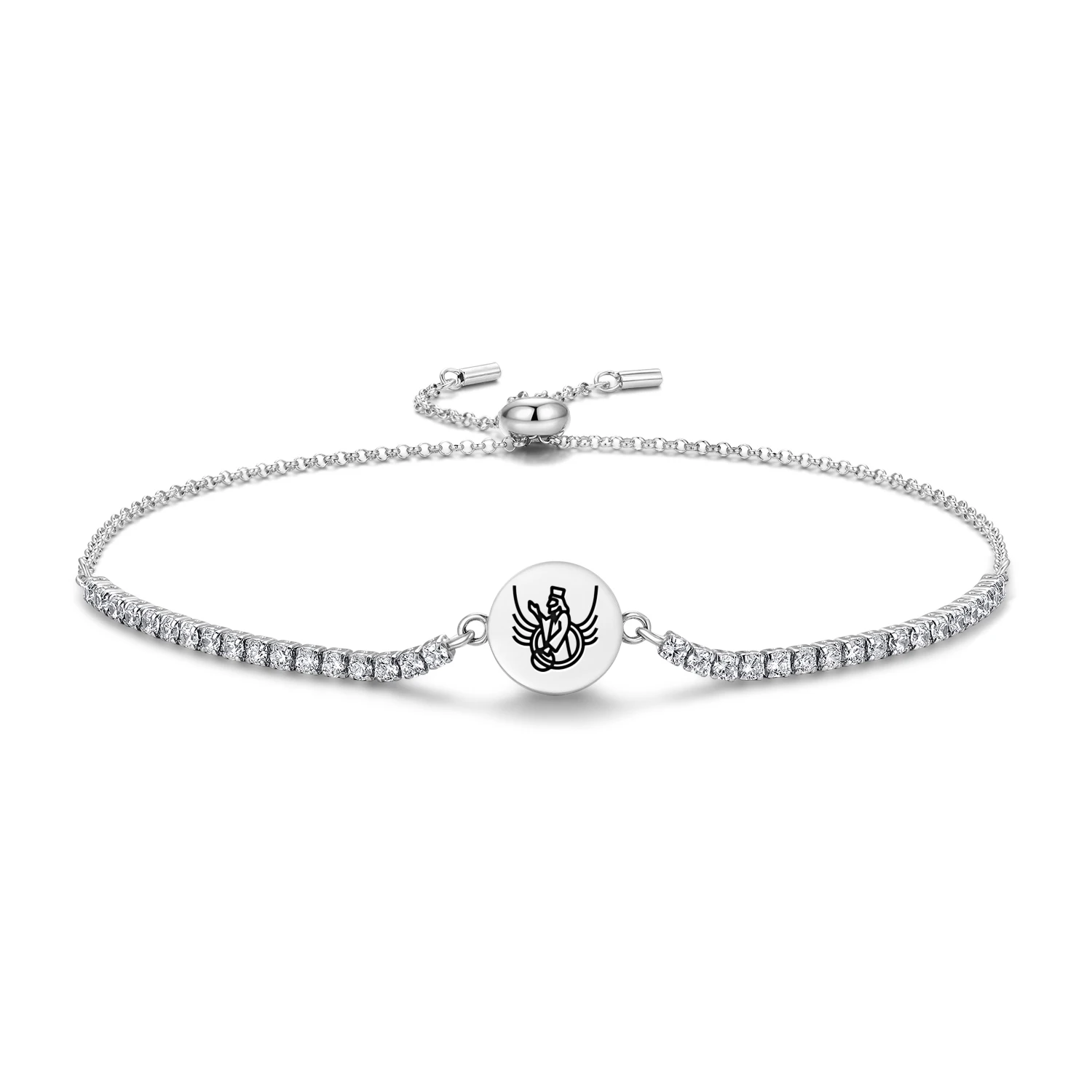 Персидский браслет Ахура-Мазда из стерлингового серебра 925 пробы с регулируемой цепочкой и цирконами для женщин, модные украшения
Персидский браслет Ахура-Мазда из стерлингового серебра 925 пробы с регулируемой цепочкой и цирконами для женщин, модные украшения