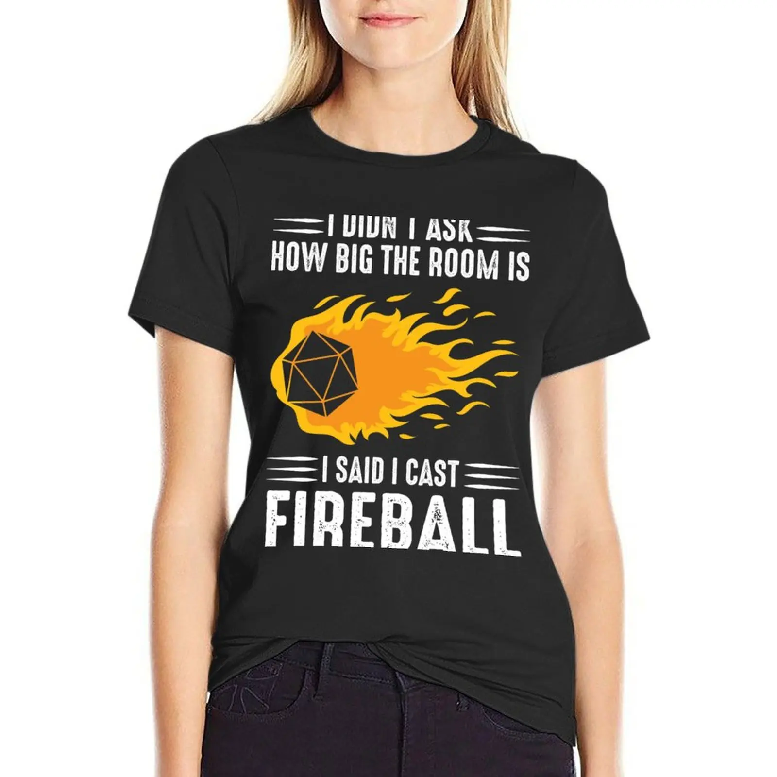 I cast Fireball Wizard Sorcerer DM Gift TTRPG Classic T-Shirt customizeds anime clothes plus size tops Women's tops
I cast Fireball Wizard Sorcerer DM Gift TTRPG Classic T-Shirt customizeds anime clothes plus size tops Women's tops