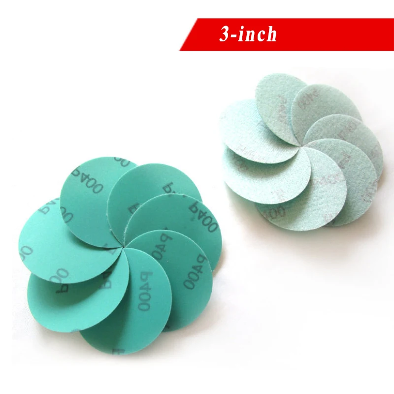 Sanding Discs 3 Inch PET Film 75MM Hook Loop Wet Dry Sandpaper for Random Orbital Sander Woodworking Car Polishing Finishing
Sanding Discs 3 Inch PET Film 75MM Hook Loop Wet Dry Sandpaper for Random Orbital Sander Woodworking Car Polishing Finishing