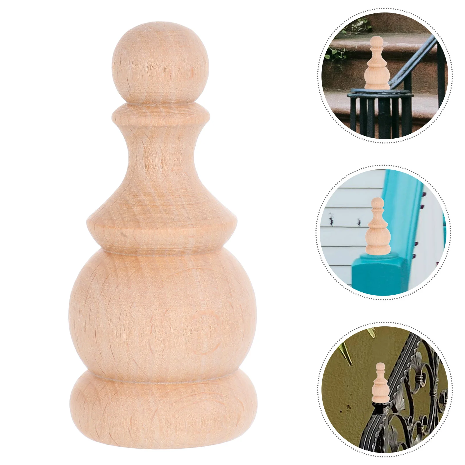 Unfinished Wooden Finials for Staircases and Bed Posts Decorative Wood Finials for Furniture and Crafts DIY Wooden Finial Orname
Unfinished Wooden Finials for Staircases and Bed Posts Decorative Wood Finials for Furniture and Crafts DIY Wooden Finial Orname