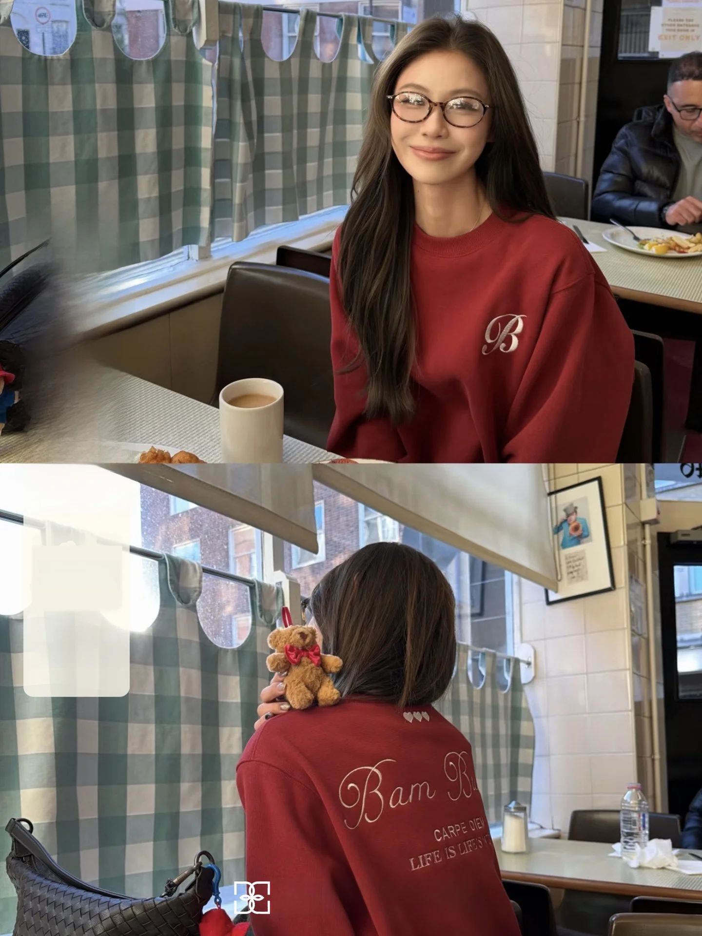 Obliviate Fce Lined Embroidered Sweatirt Women's Retro Water Red Large And Small Sizes Available round Ne Long Sve
Obliviate Fce Lined Embroidered Sweatirt Women's Retro Water Red Large And Small Sizes Available round Ne Long Sve