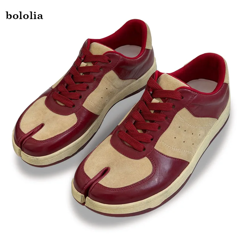 High Quality Women Fashion Split-Toe Sneakers Genuine Leather Flat Comfortable Casual Training Shoes
High Quality Women Fashion Split-Toe Sneakers Genuine Leather Flat Comfortable Casual Training Shoes